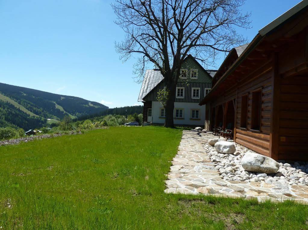 Hotel Pension Slunecnice & Panorama Restaurace Farma Szpindlerowy Młyn Zewnętrze zdjęcie